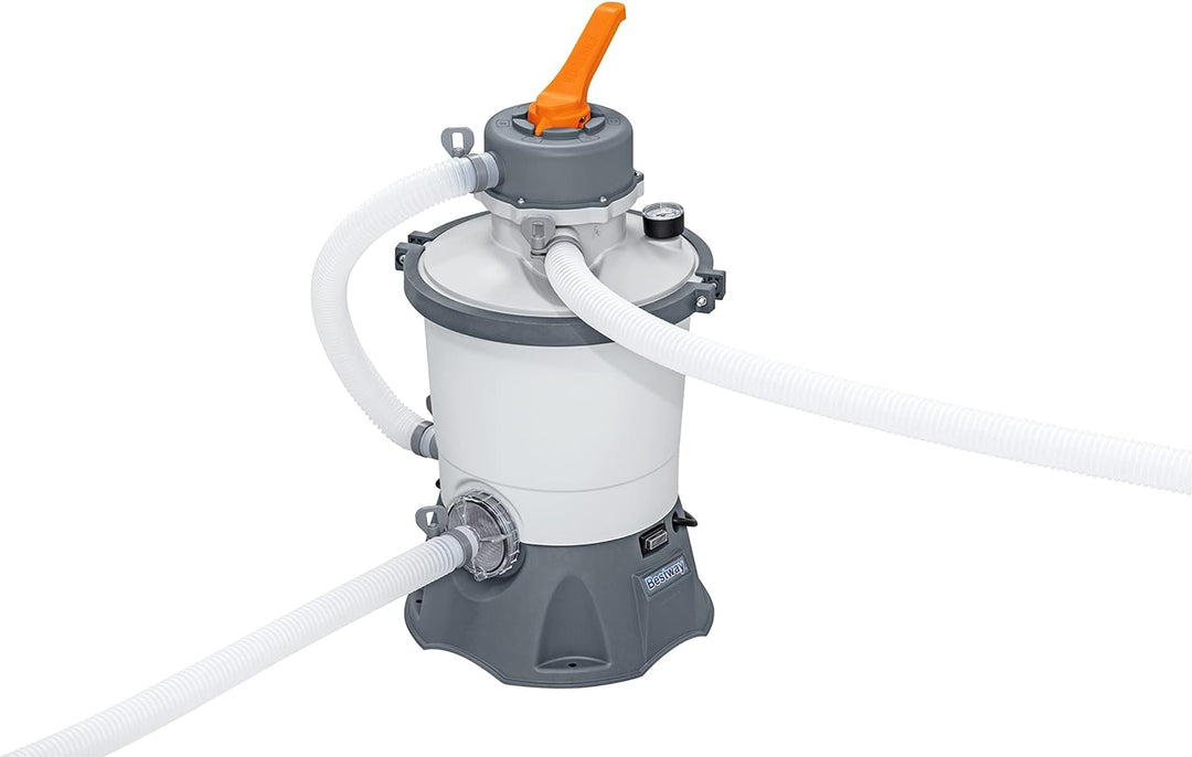 Bestway Flowclear Sandfilteranlage 3.028 l/h, 85 W, Weiss Single, Single
