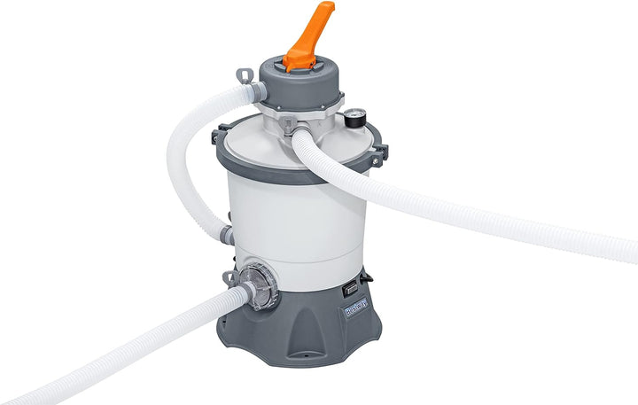 Bestway Flowclear Sandfilteranlage 3.028 l/h, 85 W, Weiss Single, Single