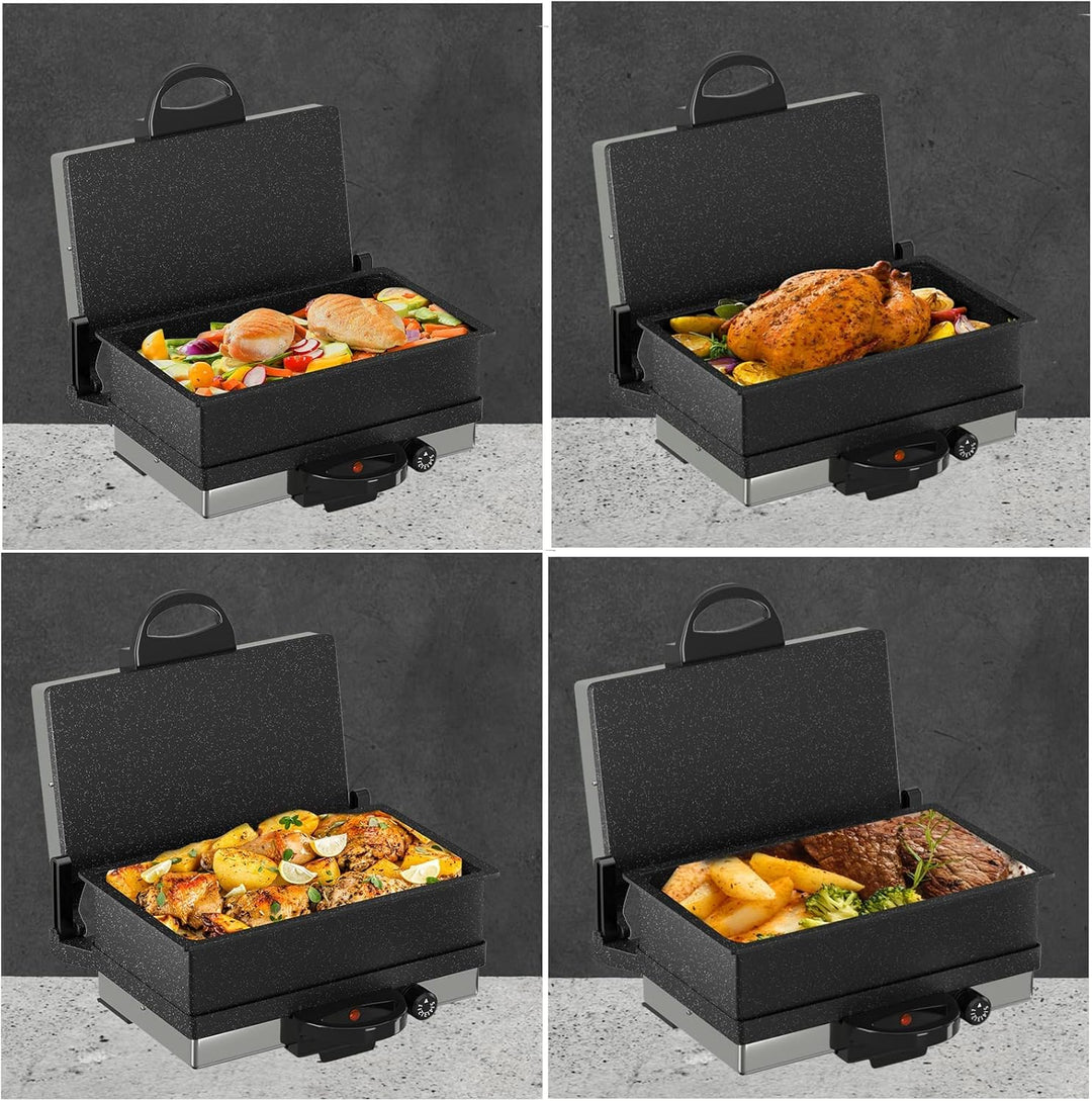 Scheffler Grosse Auflaufform - Gusseisen Brotbackform, Backform Rechteckig, Kuchenform, Ofenform - P