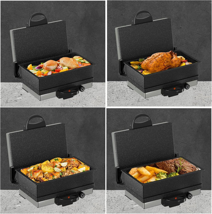 Scheffler Grosse Auflaufform - Gusseisen Brotbackform, Backform Rechteckig, Kuchenform, Ofenform - P