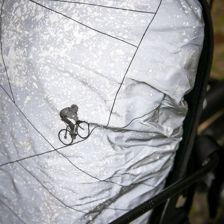 FAHRER Unisex – Erwachsene LUX-reflektierende Regenschutzhaube L, grau, L