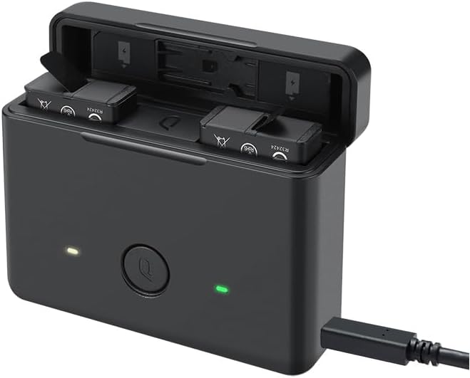 Kandao Camera Charger, Battery Charging Case for QooCam 3 Serial,