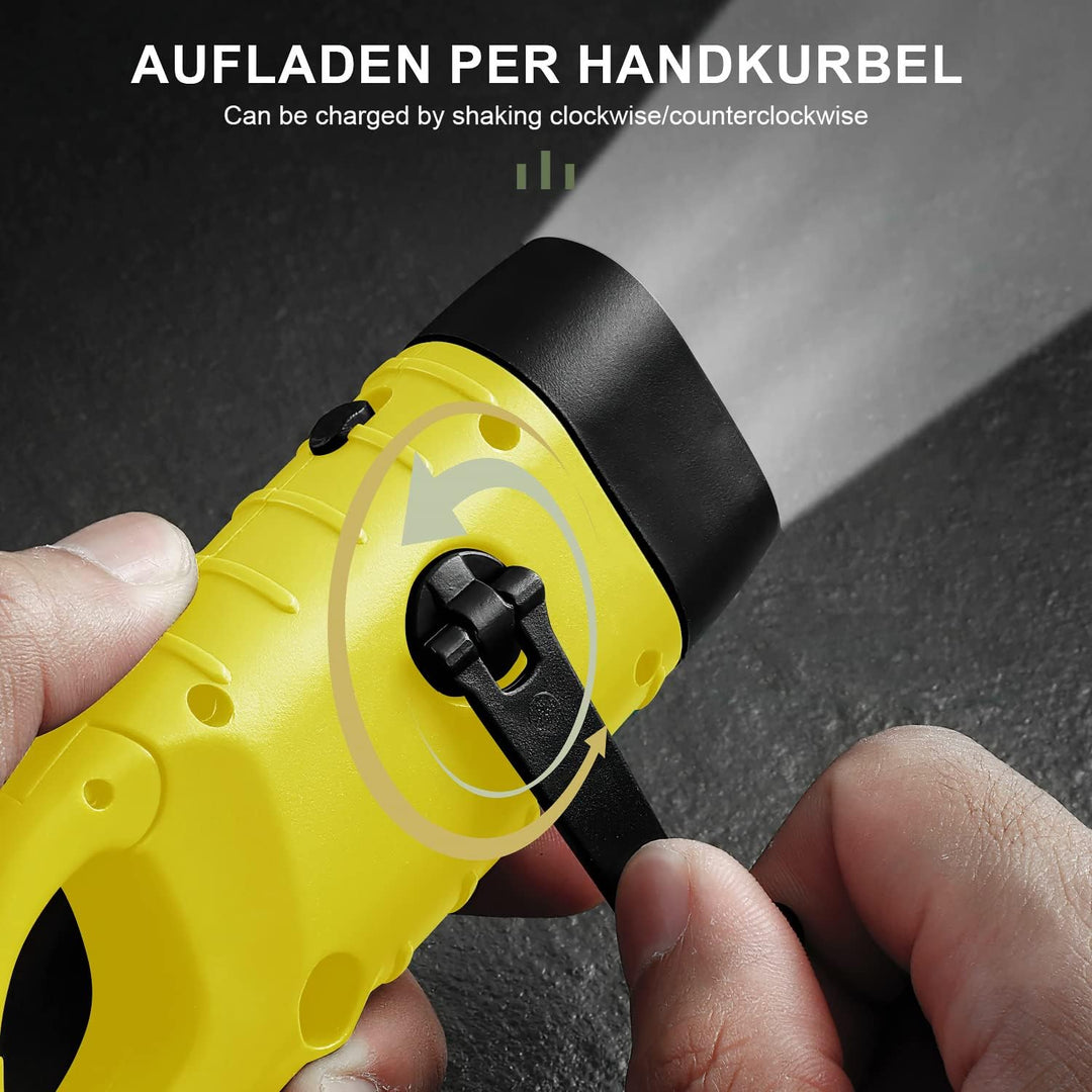 REKALRO LED Taschenlampe Kinder 3pcs, Kleine Mini Taschenlampe, LED Taschenlampe mit Wandern Schnall