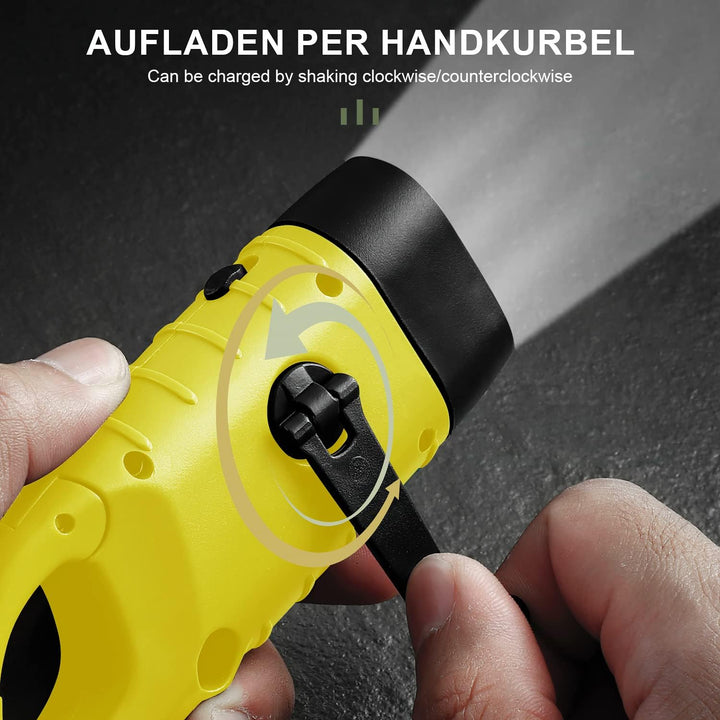 REKALRO LED Taschenlampe Kinder 3pcs, Kleine Mini Taschenlampe, LED Taschenlampe mit Wandern Schnall