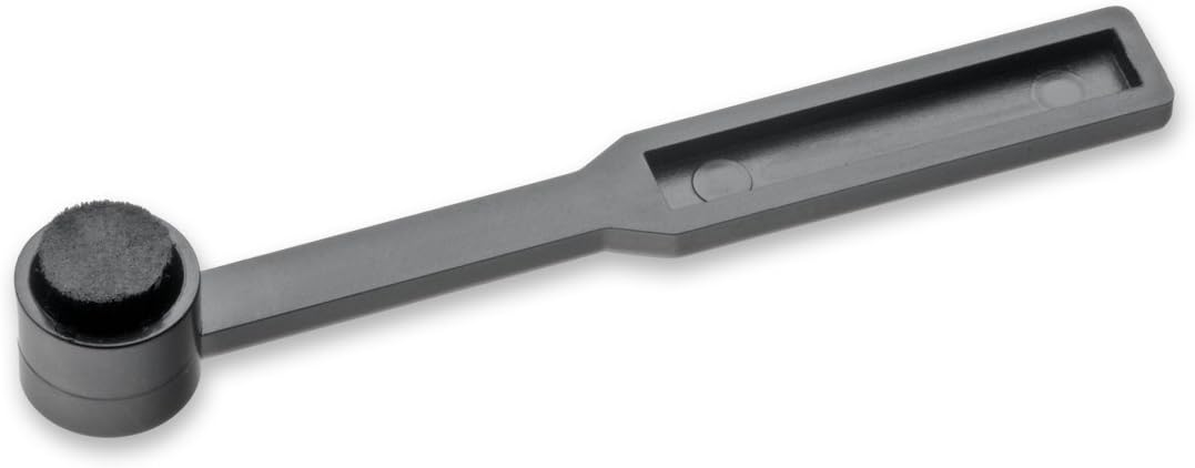 Ibiza HeadCart Tonabnehmer und Diamantnadel, Schwarz & Pro-Ject Clean it Karbonfaser Nadelbürste Bun