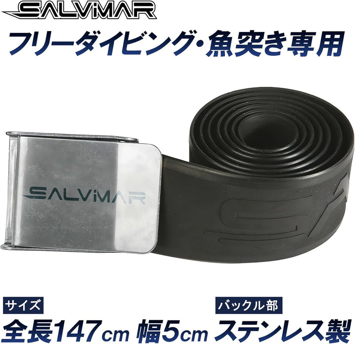 SALVIMAR Pro Gürtel mit Schnalle aus Edelstahl