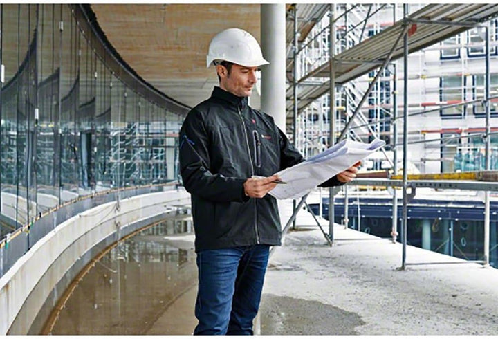 Bosch Professional Beheizbare Jacke GHJ 12+18V XA S mit Akku+Ladegerät, S mit Akku+Ladegerät