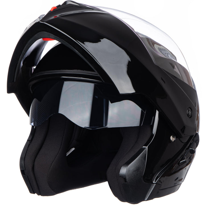 Helm für Motorräder Full-Face Motorcycle Helmet Tragbarer Integralhelme Flip-up Motorradhelm Zertifi