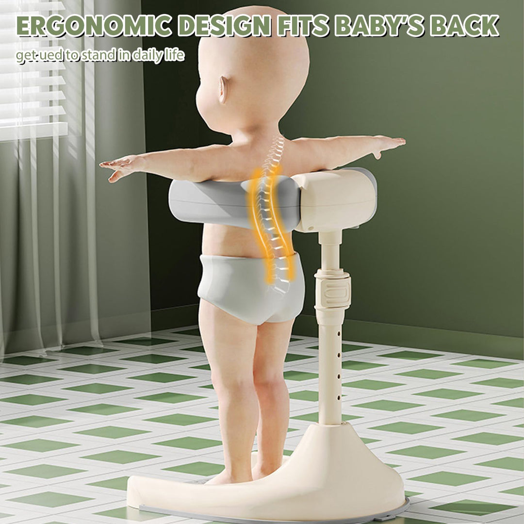 Baby Dusche Ständer, Einstellbarer Kleinkind Shower Stand Support mit AntiRutsch-Basis, Baby Badewan