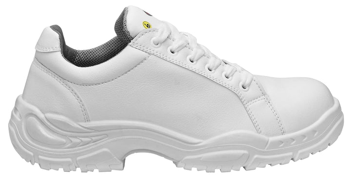 ELTEN Sicherheitsschuhe WHITE Loop Low ESD S2, Damen und Herren, Textil, Stahlkappe, leicht, klassis