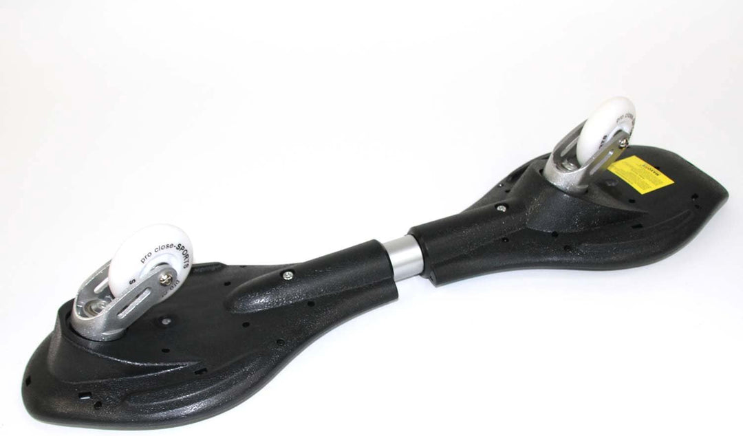 MAXOfit Waveboard Pro Close XL | Bis 100 kg | Mit LED Leuchtrollen, Tasche und Zubehör für Kinder, B