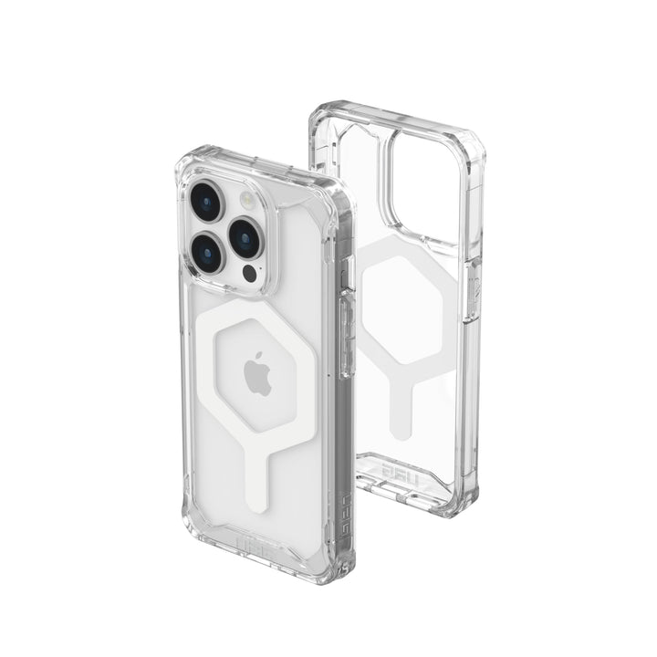 URBAN ARMOR GEAR Plyo Hülle kompatibel mit Apple iPhone 15 Pro [Wireless Charging/Magnetisches Aufla