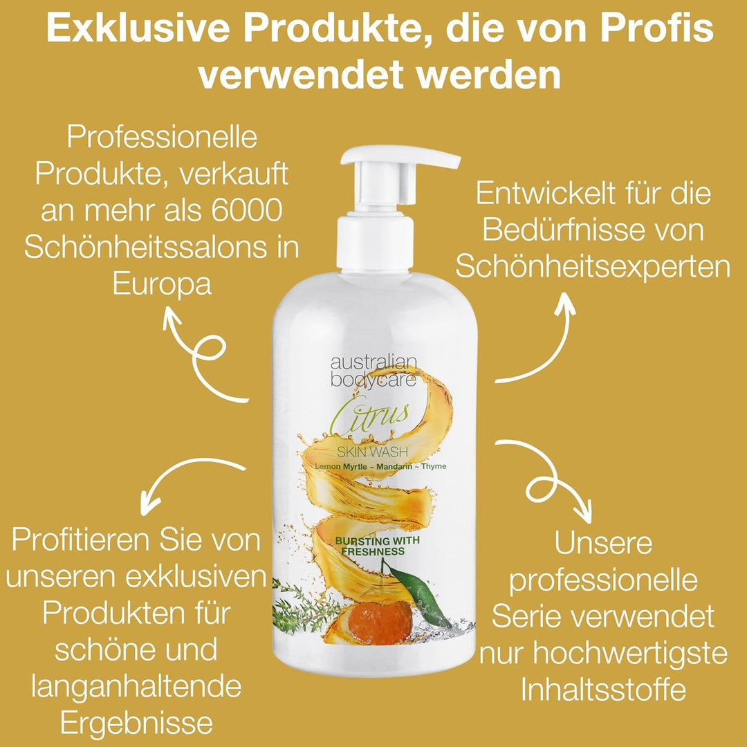 Zitrus & Teebaumöl Duschgel Professional 500 ml by Australian Bodycare - Für weiche, unreine Haut, i