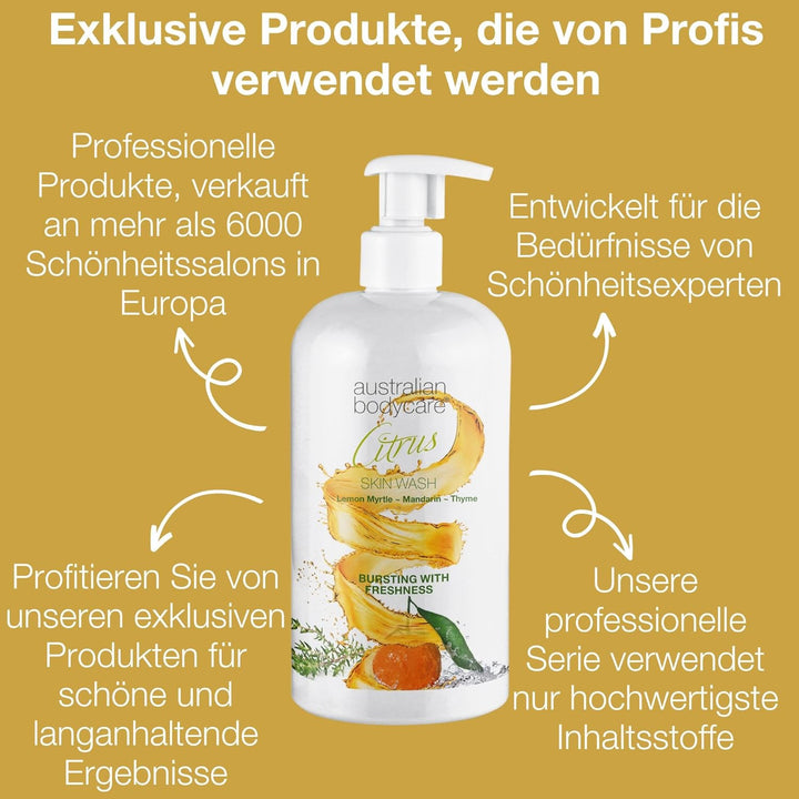 Zitrus & Teebaumöl Duschgel Professional 500 ml by Australian Bodycare - Für weiche, unreine Haut, i