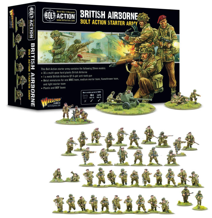 Warlord Games Bolt Action Starter Army British Airborne 28mm