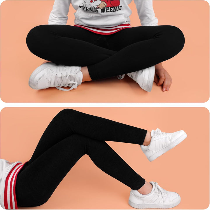L&K-II 5er Pack Jungen Leggings Kinder Hosen Pants Herbst Frühling Baumwolle Knöchellang 2777 98-104