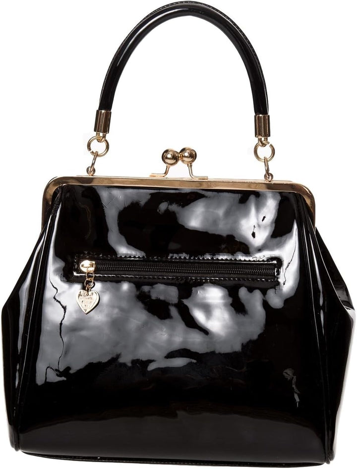 Dancing Days Retro American Vintage Handtasche Schwarz, Schwarz