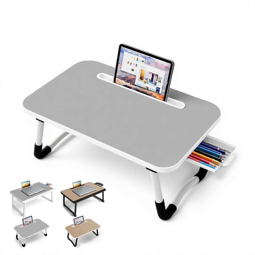 Laptop Bed Desk - Small Laptoptisch für Frühstück im Bett, Arbeitszimmer, Büroarbeit, Gaming, Schrei