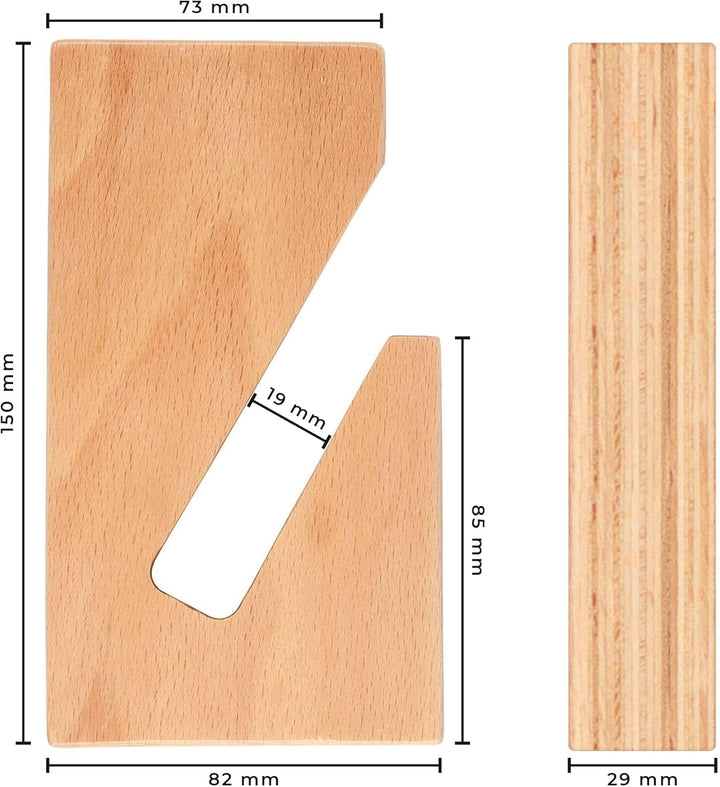JUCKER HAWAII Wandhalterungen für Skateboard, Longboard, Balanceboard, Snowboard, Wakeboard | Halter