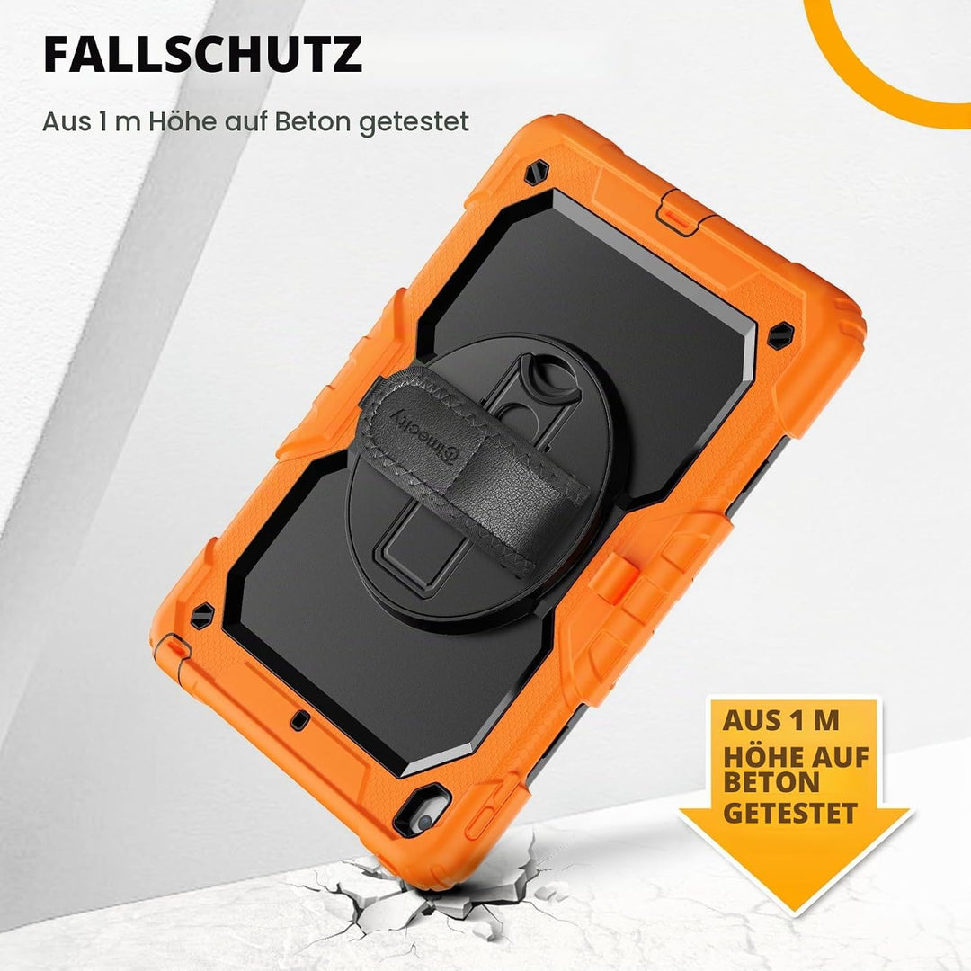 Timecity Hülle für iPad 9/8 / 7 Generation 2021/2020 / 2019 10,2 Zoll Schutzhülle Stossfest Robust m