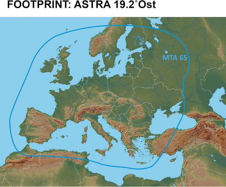 XORO MTA 65 Twin - 65 cm vollautomatische Satellitenantenne, stationär & mobil einsetzbar, 12/24 Vol