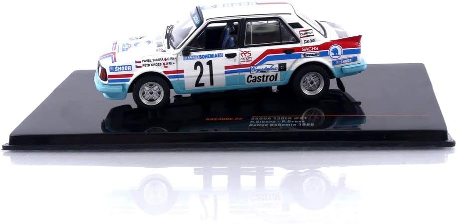Ixo RAC408C Miniaturauto aus der Kollektion, weiss