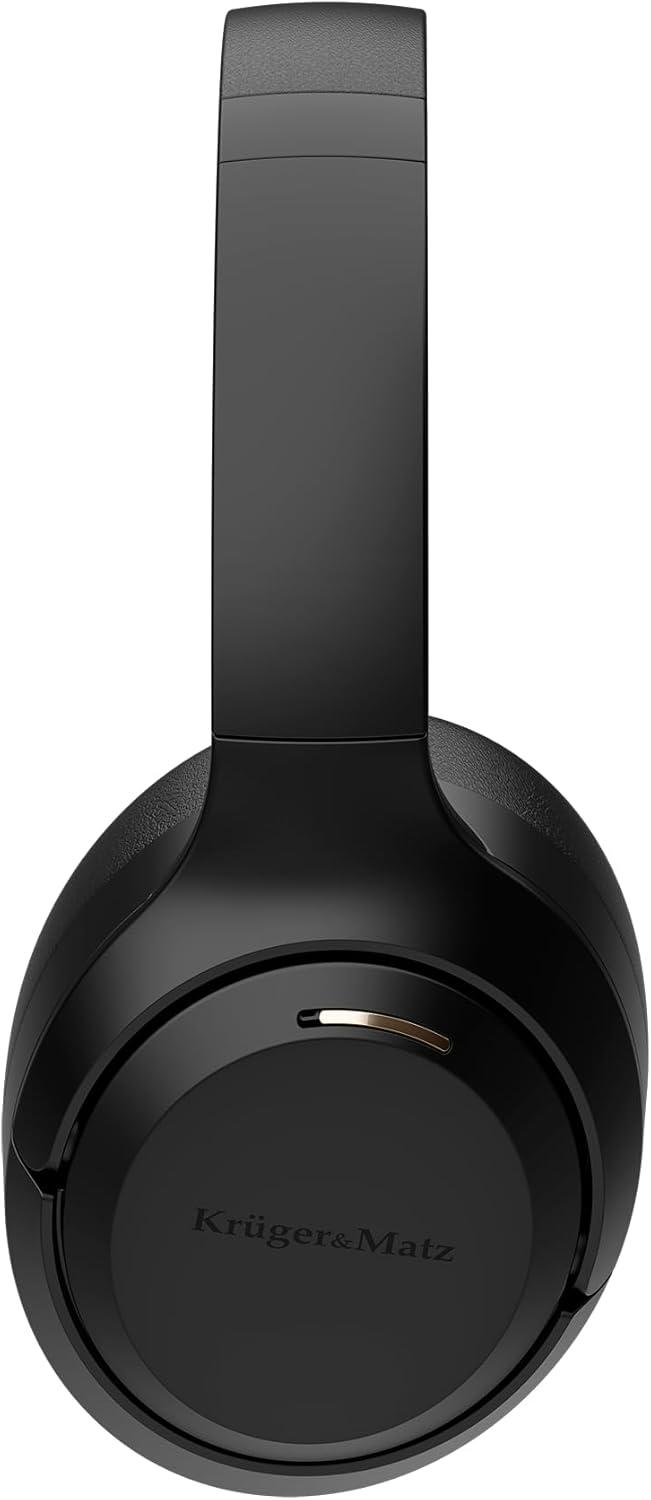 Krüger&Matz Drahtlose Ohrhörer mit ANC F8A Eingebautes Bluetooth Mikrofon 5.4 Schwarz