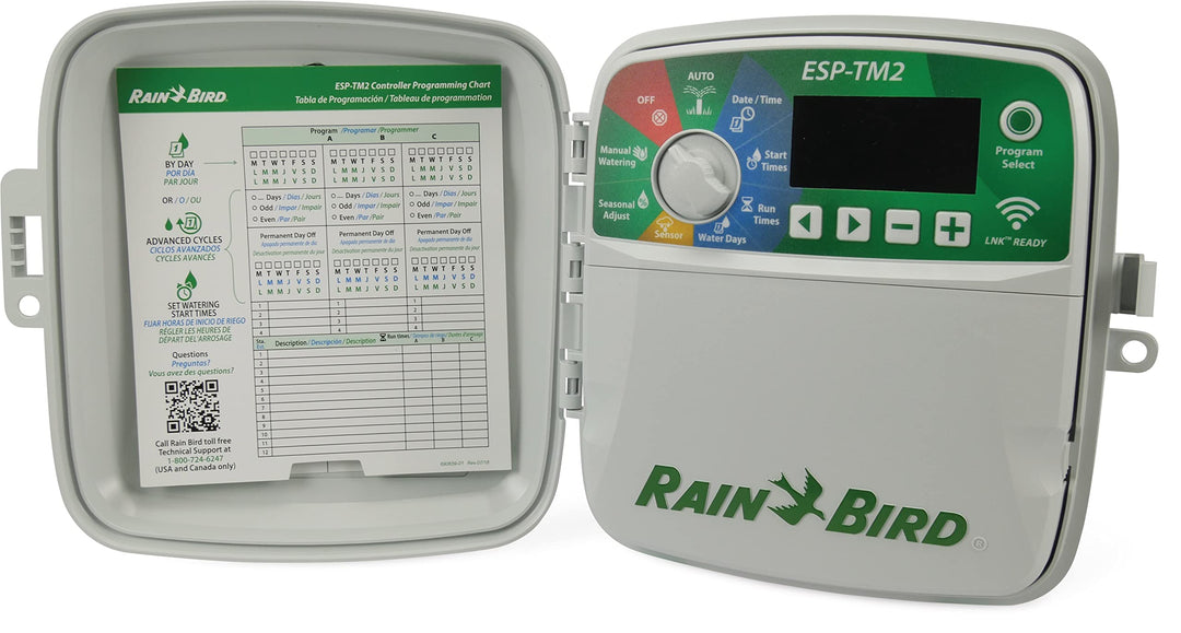Rain Bird Regenautomat, Typ ESP-TM2 8 Stationen
