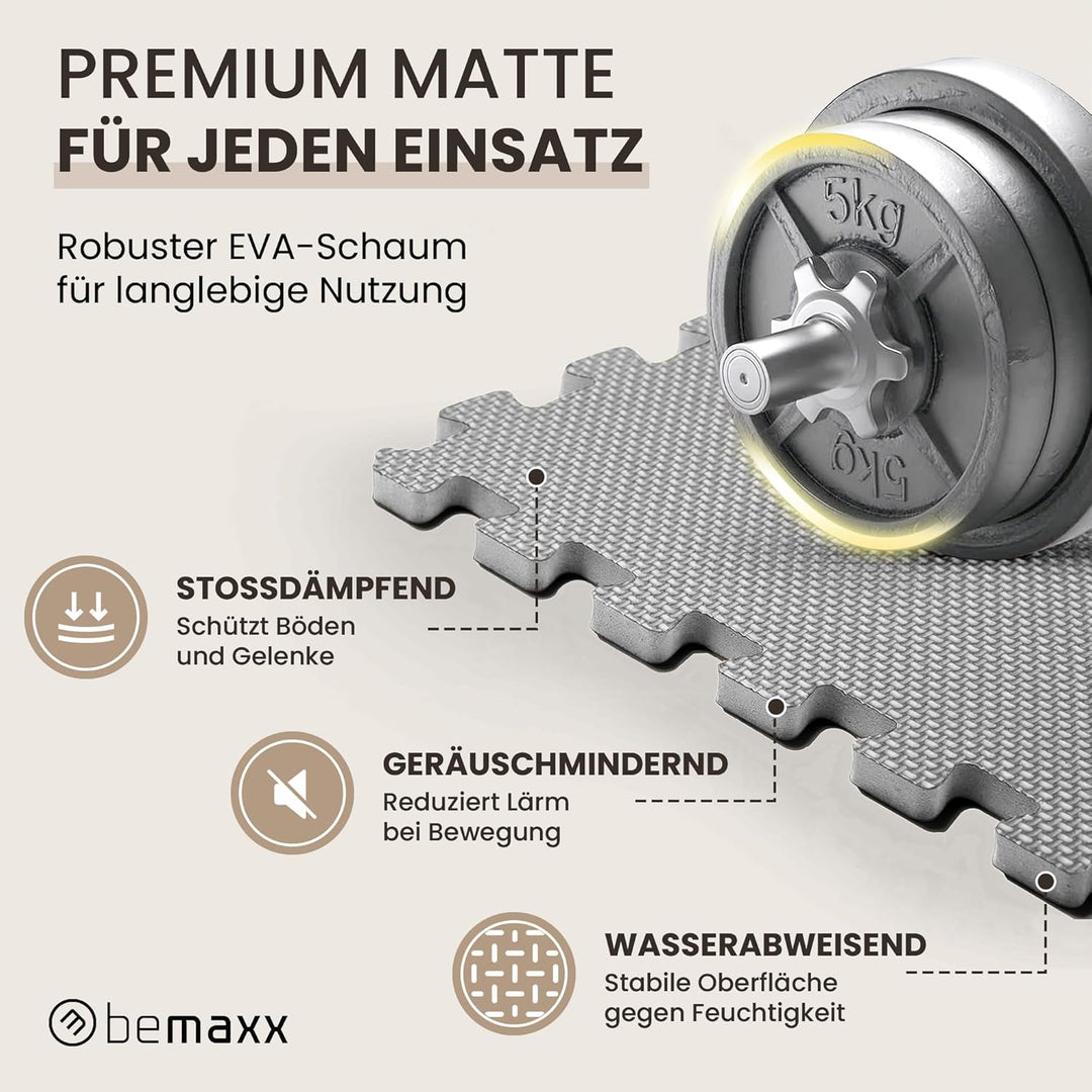 Schutzmatten Bodenschutzmatte Set Sportmatte Gymnastikmatte Puzzlematte: Puzzle Sportgeräte Matte Fi