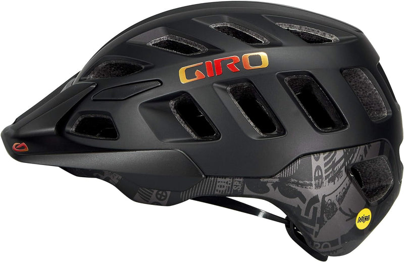 Giro Radix MIPS All Mountain MTB Fahrrad Helm Hypnotic schwarz 2021 S | 51-55cm, S | 51-55cm