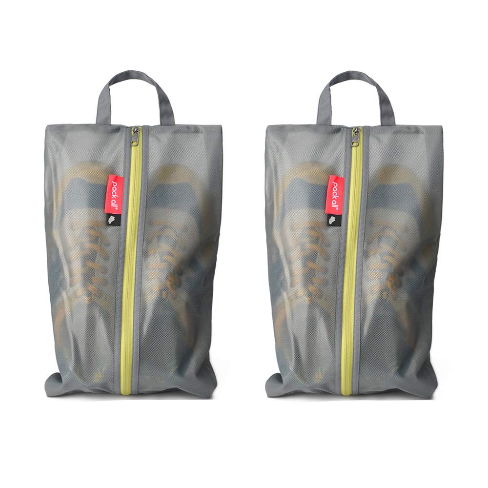pack all Wasserfeste Reise Schuhbeutel, Schuhorganizer, Schuhtasche mit Reissverschluss, für Männer