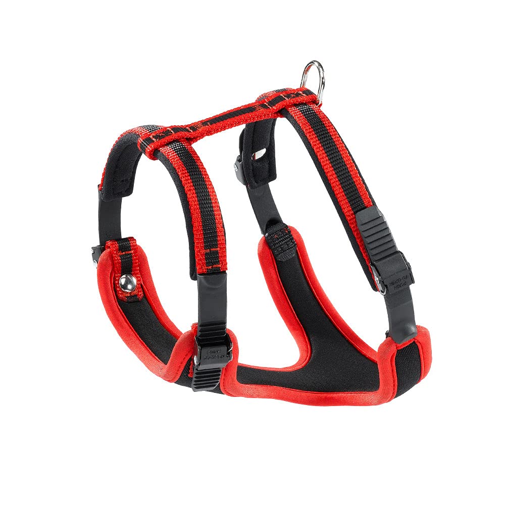 Ferplast Hundegeschirr kleine Hunde Geschirr Hunde mit Polsterung ERGOCOMFORT S Halsumfang: 32-42 cm