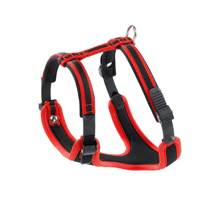 Ferplast Hundegeschirr kleine Hunde Geschirr Hunde mit Polsterung ERGOCOMFORT S Halsumfang: 32-42 cm