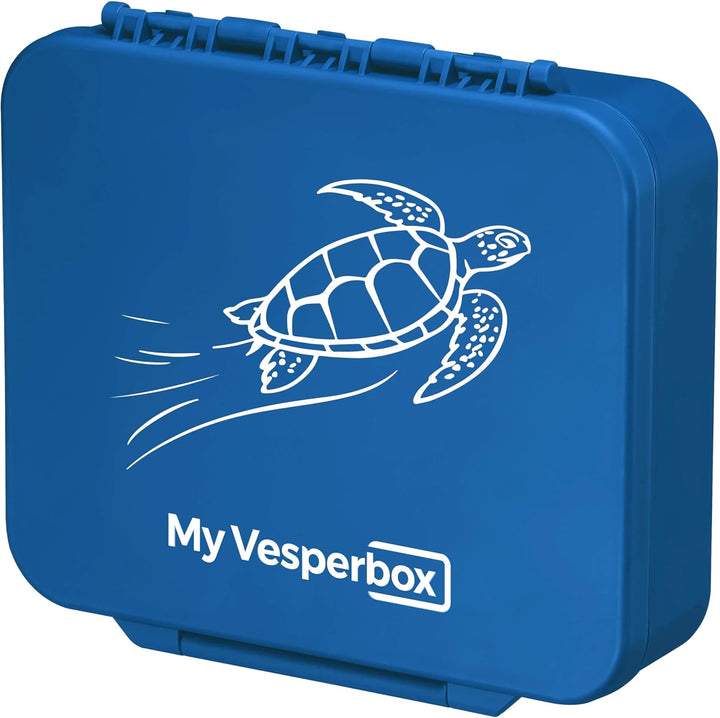 My Vesperbox® Brotdose für Kinder mit Fächern Liv [MADE IN GERMANY] - Lunchbox mit Trennfächern - Be