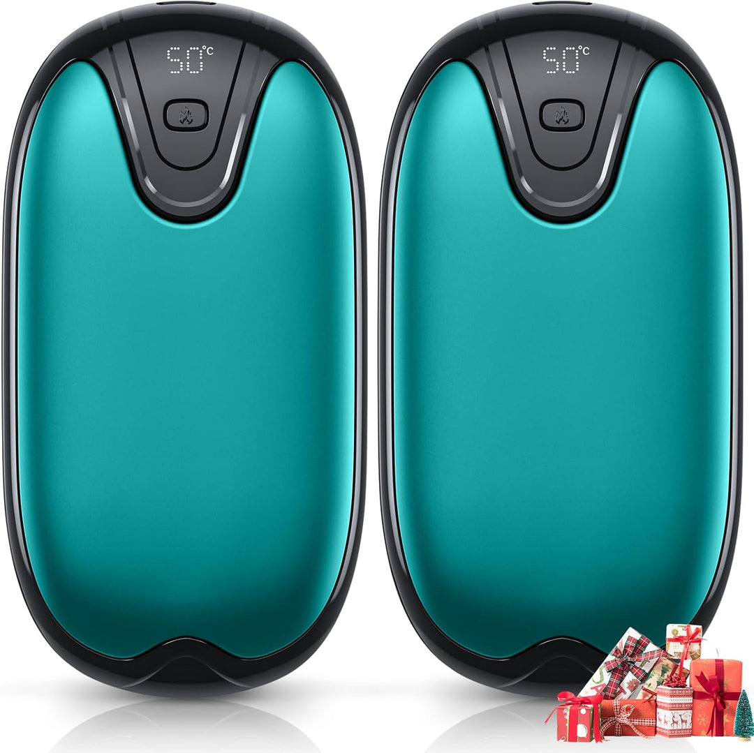 Handwärmer elektrisch,Split 2er-Pack Wiederaufladbar Handwärmer Tragbare Taschenwärmer, 3 Heizmodi T