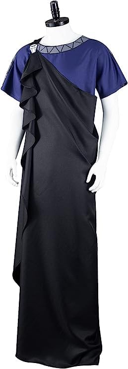 Hercules Cosplay Hades Kostüm Griechische Gott Hades Robe Hercules Fancy Dress Kostüm für Herren Hal