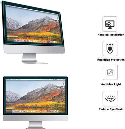 MOSISO 20-22 Zoll Computer Blaulicht Blockierende Displayschutz Anti-UV Augenschutz Filterfolie für