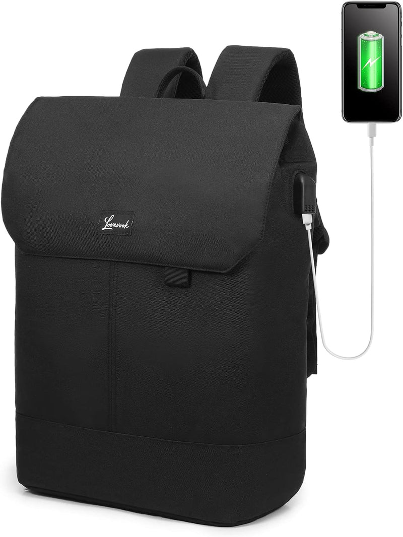 LOVEVOOK Rucksack Damen, 17 Zoll Laptop Rucksack Schulrucksack Mädchen Teenager mit Laptopfach & Ant