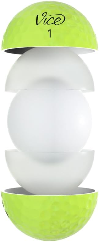 Vice Pro Golfbälle lime, lime