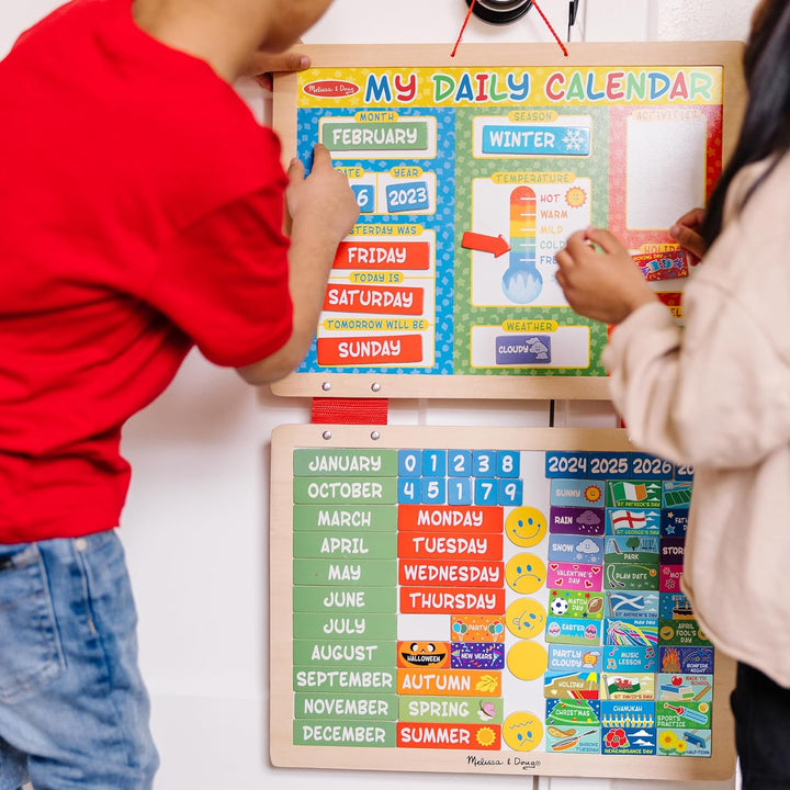 Melissa &amp; Doug My First Daily Magnetic Calendar Magnetischer Kalender, Magnetischer Kalender