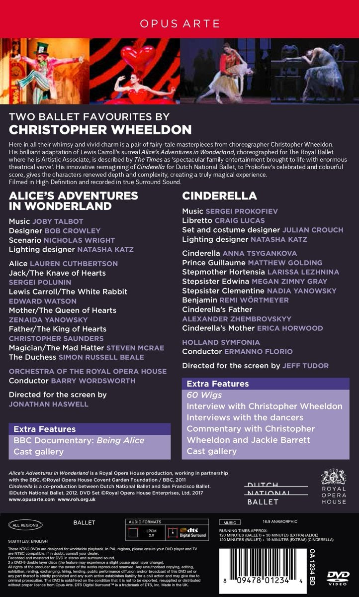 Christopher Wheeldon Ballets [2 DVDs], DVD