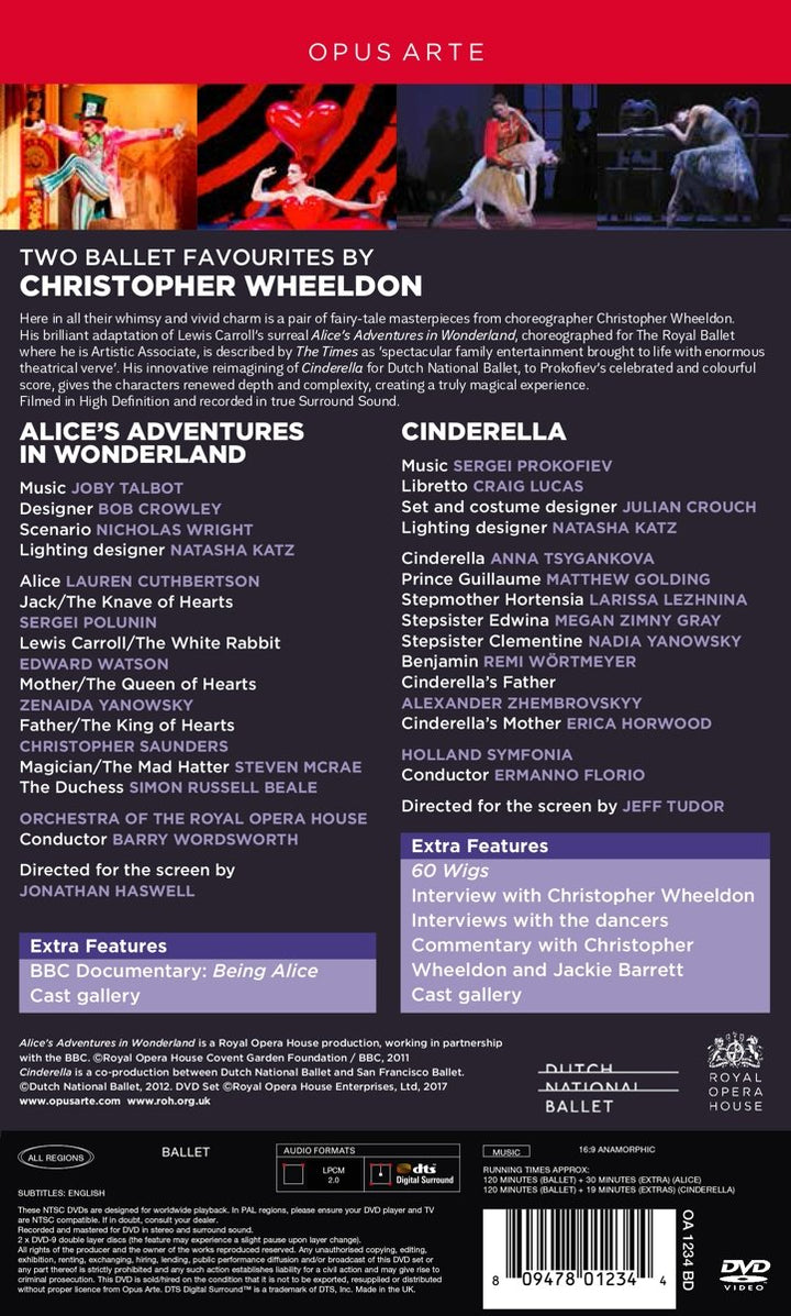 Christopher Wheeldon Ballets [2 DVDs], DVD