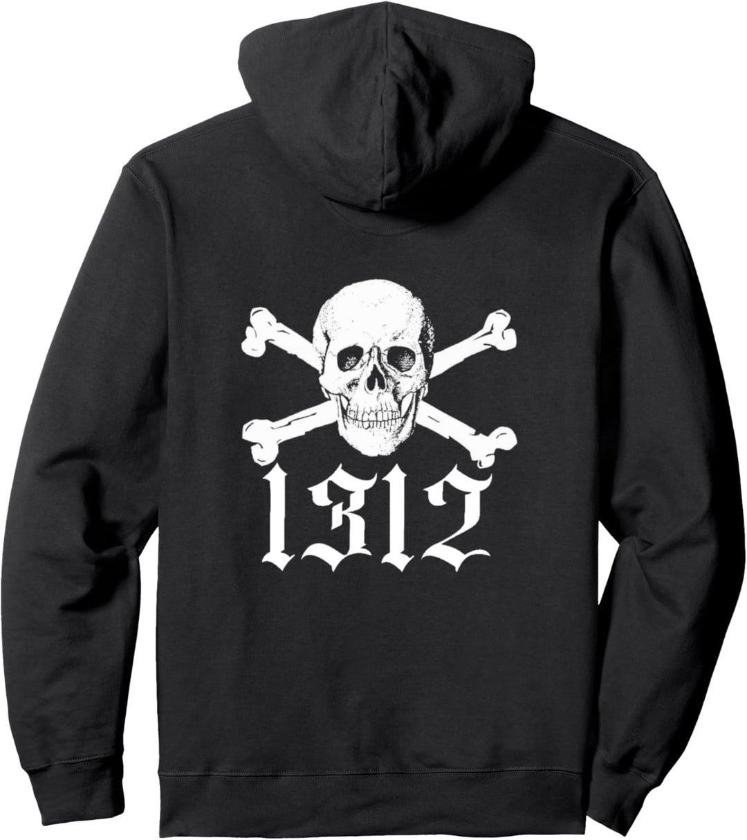 t shirt 1312 Hoodie Handyhülle 1312 Sweater Druck Rückseite Pullover Hoodie