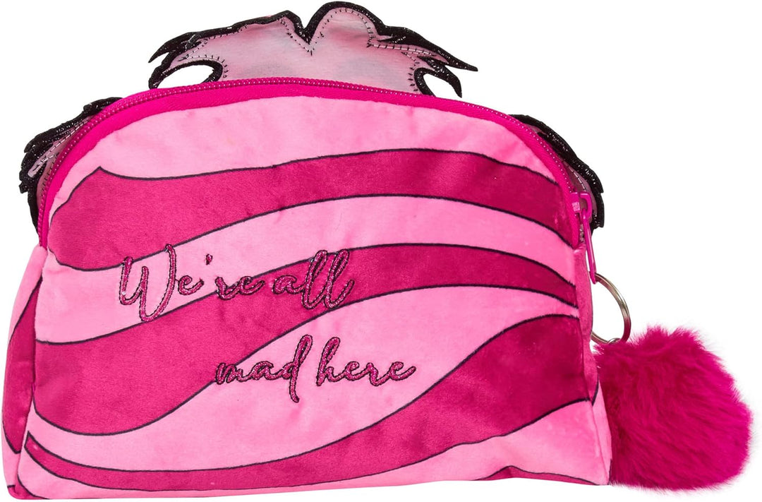 Grinsekatzen-Make-up-Tasche für Damen, Disney Kosmetiktasche, Kosmetiktasche, Federmäppchen, rose, E