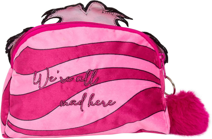 Grinsekatzen-Make-up-Tasche für Damen, Disney Kosmetiktasche, Kosmetiktasche, Federmäppchen, rose, E