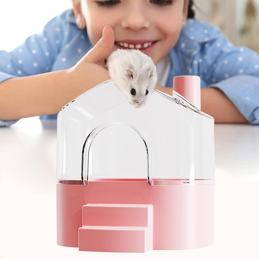 Hamster Sandkiste | Transparenter Grosser Hamster Badebehälter,Kleintierhäuser &amp; Habitate Zur Reinig