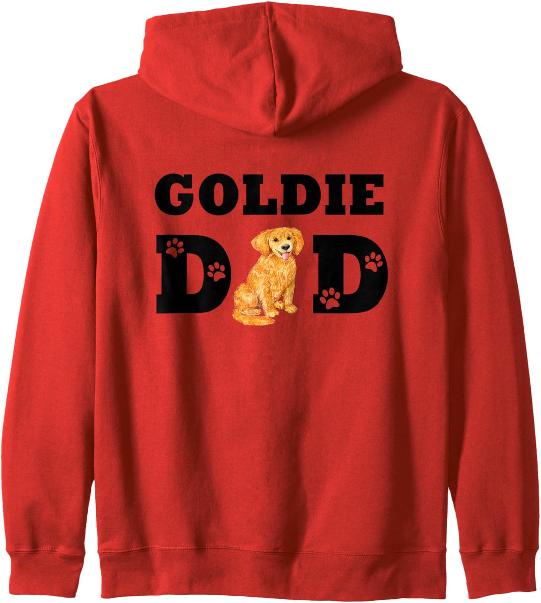 Goldie Dad Golden Retriever Papa Hundepapa Hund Kapuzenjacke
