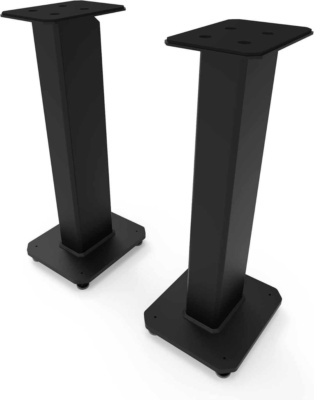 Kanto SX26 Universal Fillable Speaker Floor Stands for Bookshelf Speakers | 26" Tall | Dedicated Cab