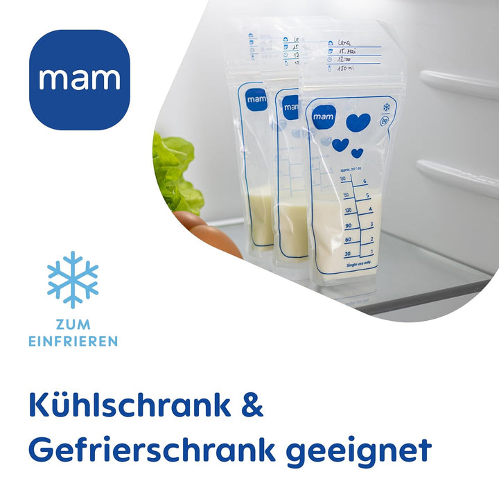 MAM Muttermilchbeutel 180 ml, 100 Stück, 100 Stück