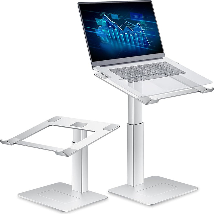 supamir Laptop Ständer Höhenverstellbar, Laptopständer für Schreibtisch, Stehen möglich, DJ Laptop S